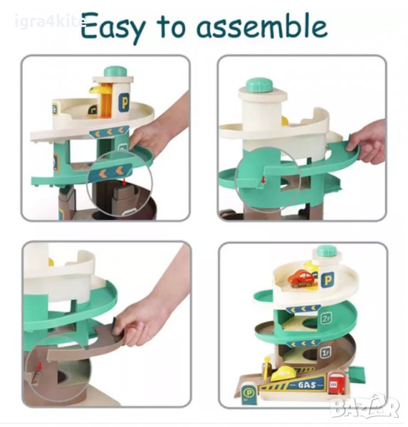 НАМАЛЕНА ЦЕНА! TopBright Dubai Deluxe Garage писта с асансьор и колички, снимка 1