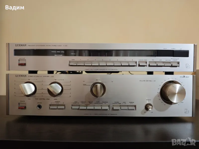 Luxman L-215 + Luxman T-230, снимка 1