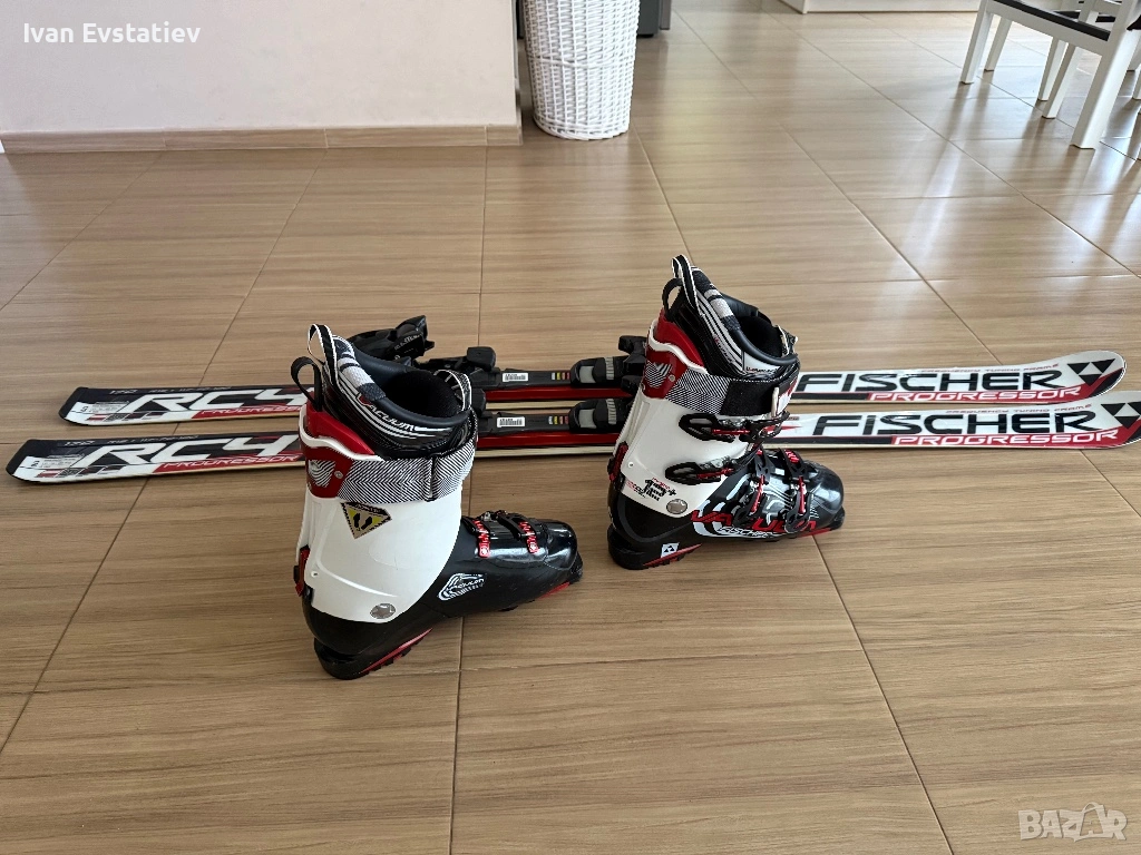 Ски и ски обувки Fischer , снимка 1