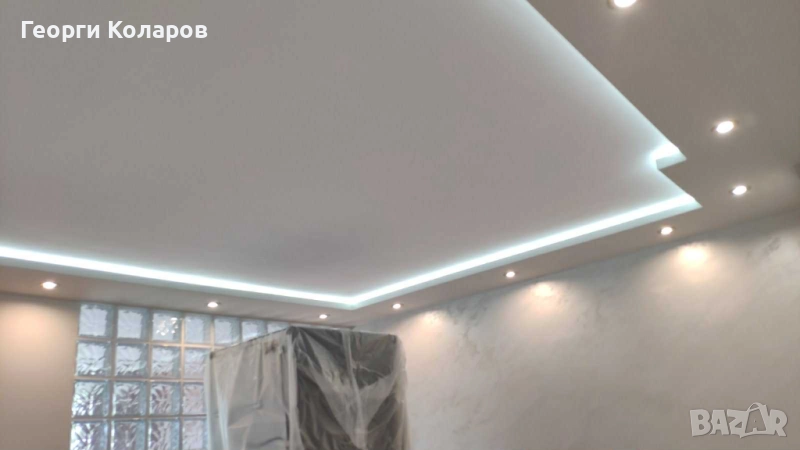 Шпакловка и боядисване стени и тавани, мазилка, декоративни мазилки, снимка 1