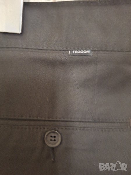 Мъжки черен панталон Теодор,номер 52, снимка 1