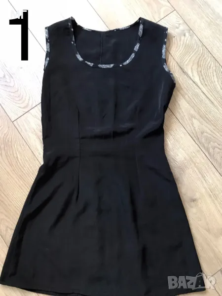 Черна къса рокля S р-р, снимка 1