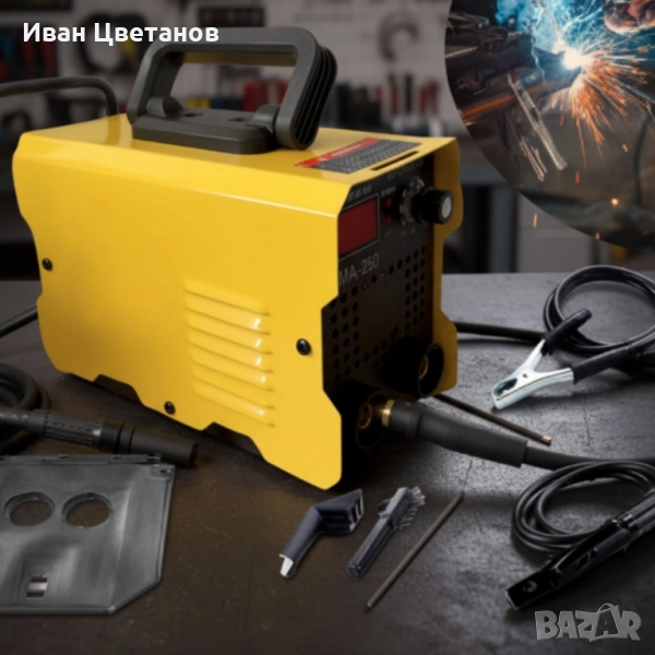 Електрожен ADM MA-250 – Стабилно заваряване без прекъсвания и прегряване, снимка 1