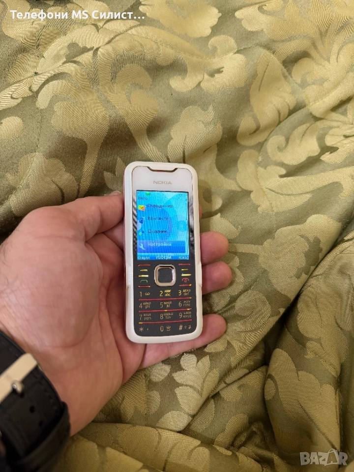 Nokia 7210c White БГ меню, снимка 1