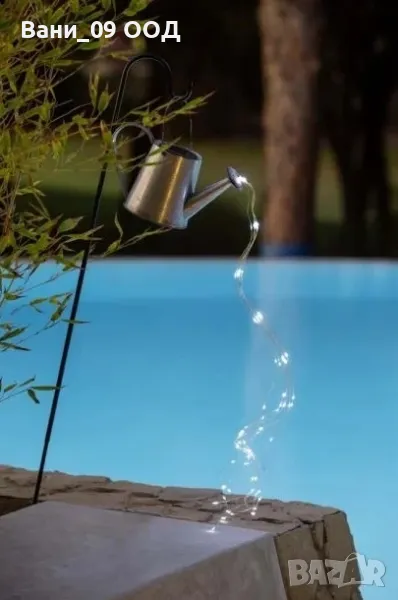 Градинска соларна лампа "Лейка", снимка 1