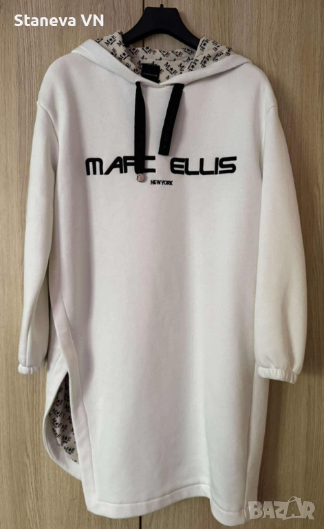 Рокля суитшърт MARC ELLIS с качулка, нова, снимка 1