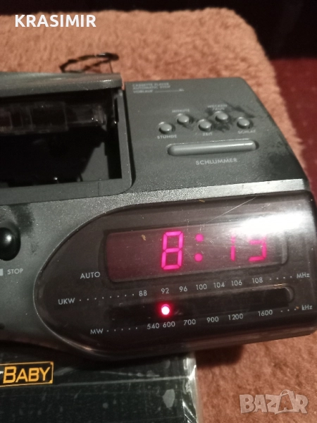 РадиоКасетофонЧасовникАларма Universum Digital. , снимка 1