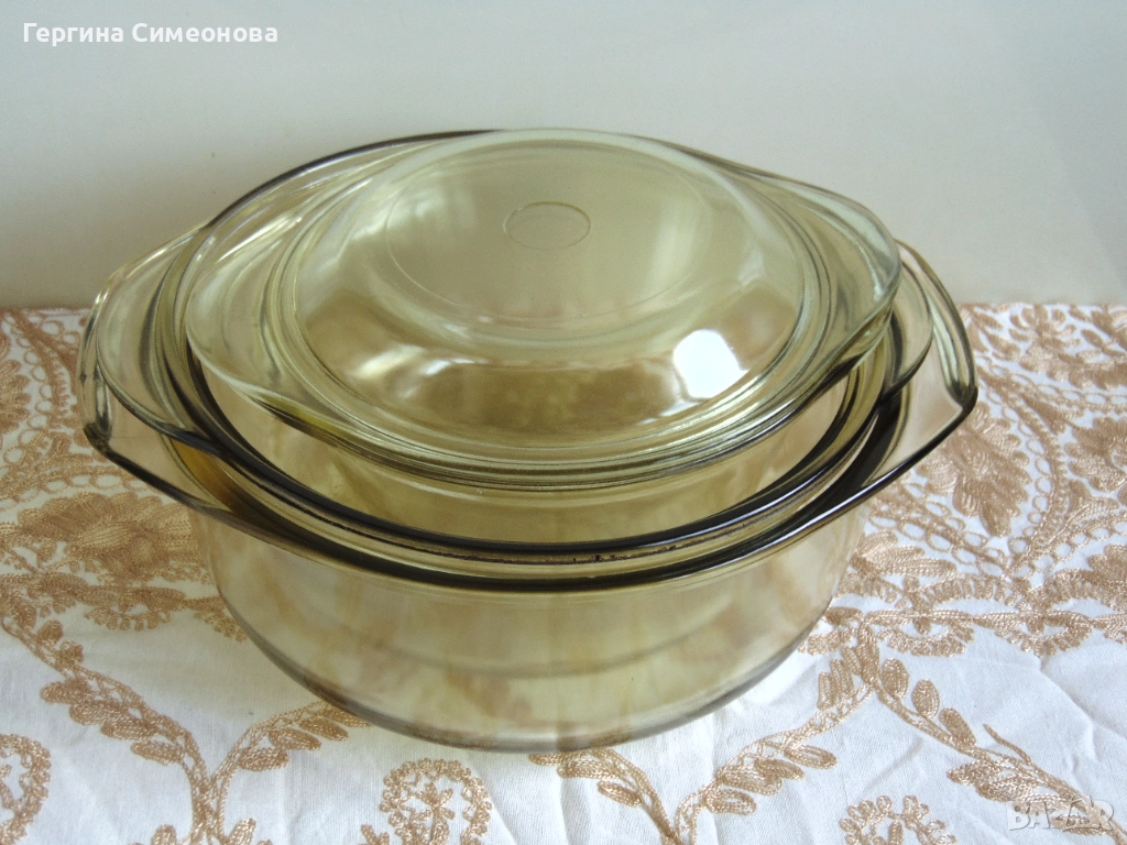 Три стари йенски съда, снимка 1