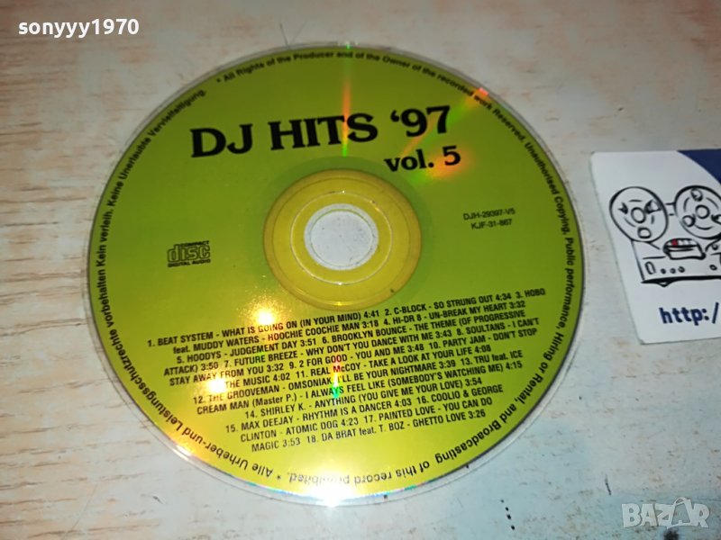 DJ HITS 97 CD 0303231144, снимка 1