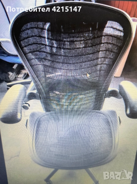 Herman Miller(Aeron)-работен ергономичен офис стол, снимка 1