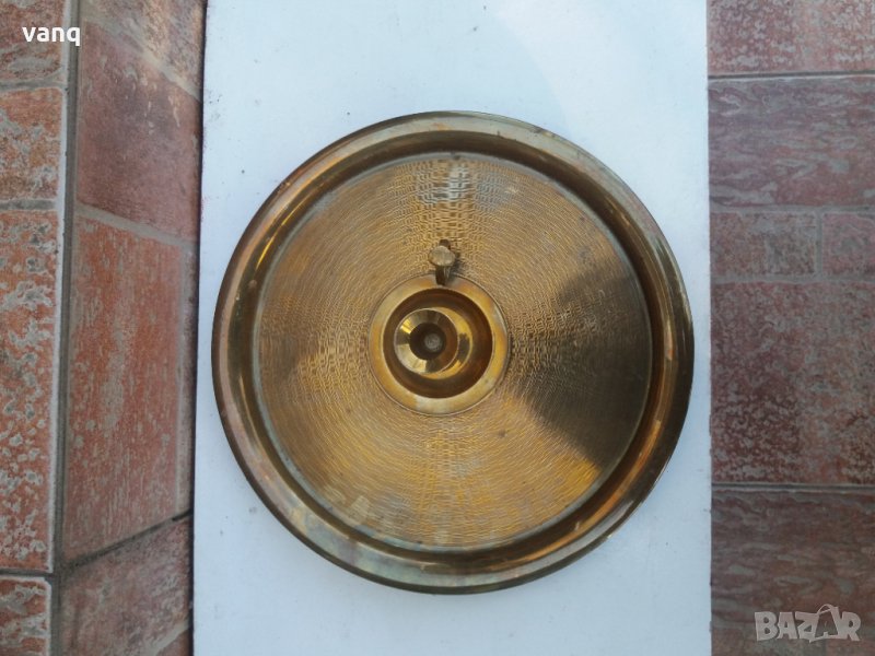 Поднос+свешник, снимка 1