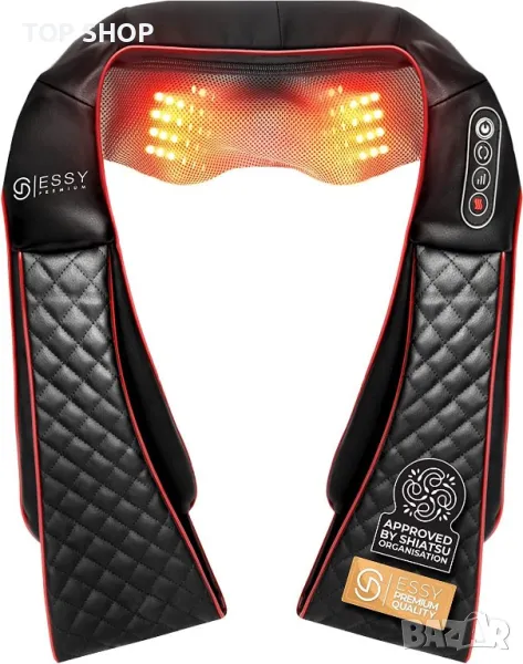 Шиатсу масажор Essy Pain Relaxing Shiatsu Massag, снимка 1