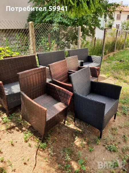 ратанови кресла и диванчета, снимка 1