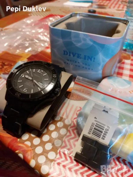 Мъжки часовник Fossil FS5688, снимка 1