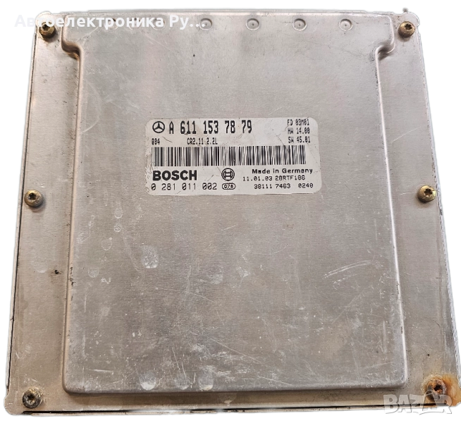 Компютър двигател за Mercedes-Benz C-Class Sedan (W203)C 200 CDI Bosch, 0281011002 , снимка 1