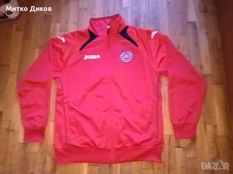 Горнище на Локомотив София марково на Джома на карате отбора размер Л отлично, снимка 1