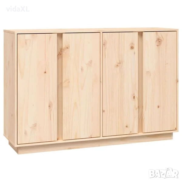 vidaXL Сайдборд, 120x35x80 см, бор масив(SKU:814494), снимка 1