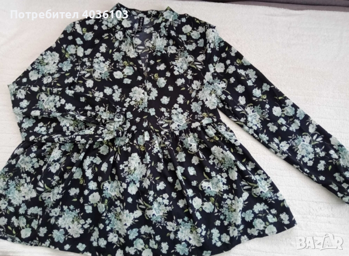 Флорална блуза, снимка 1