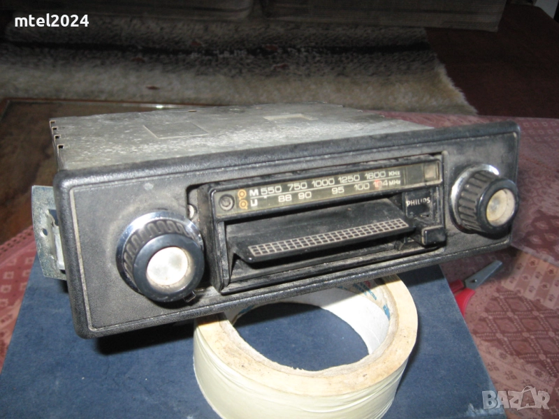 ретро радио касетофон  ФИЛИПС, снимка 1