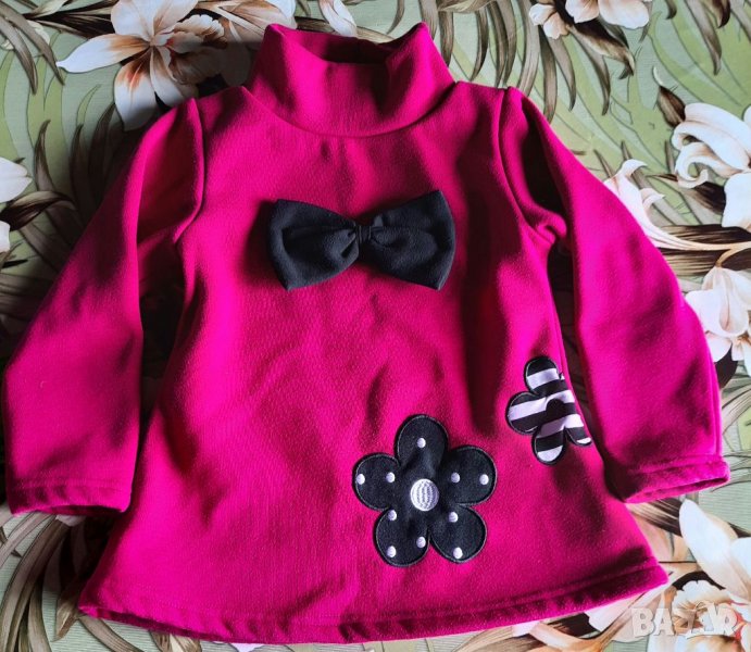 Детска ватирана блуза, р/р 100, снимка 1