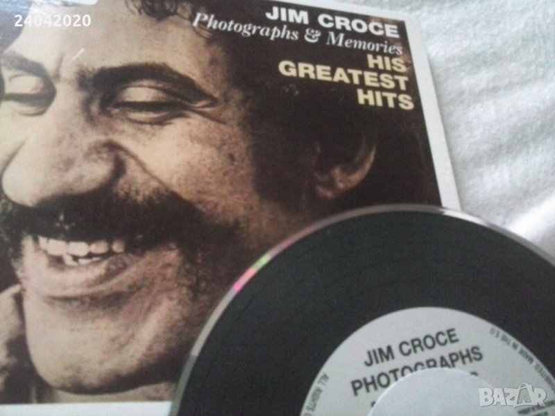 Jim Croce ‎– Photographs & Memories оригинален диск, снимка 1