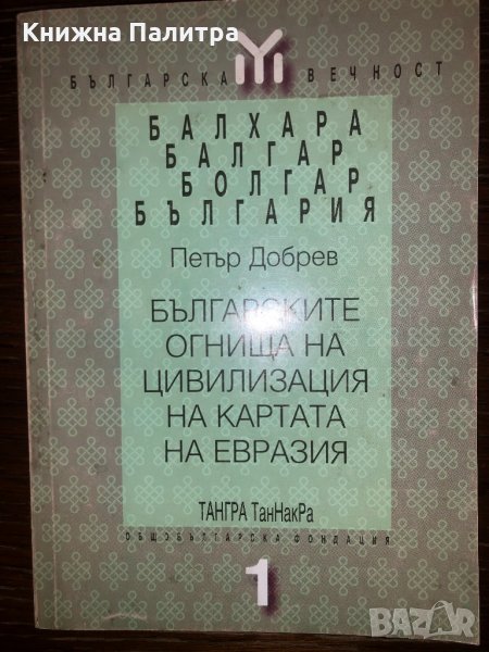 Българските огнища на цивилизация на картата на Евразия, снимка 1