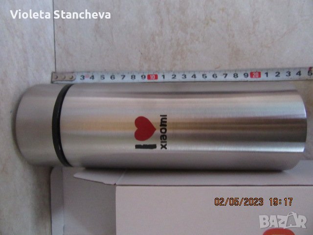 НОВ НЕИЗПОЛЗВАН СТОМАНЕН ТЕРМОС "XIAOMI"-500мл., снимка 1