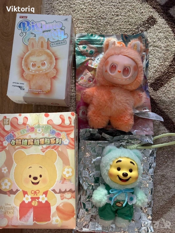 Лабубу мечо пух от miniso, снимка 1