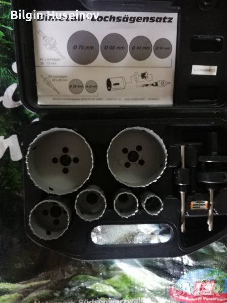 Немски Комплект биметални боркорони Mannesmann M 44100, 8 броя, снимка 1