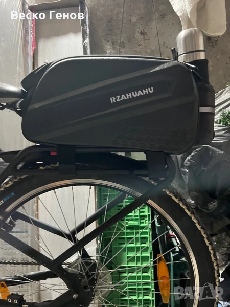 Куфар твърд за багажник за велосипед, снимка 1