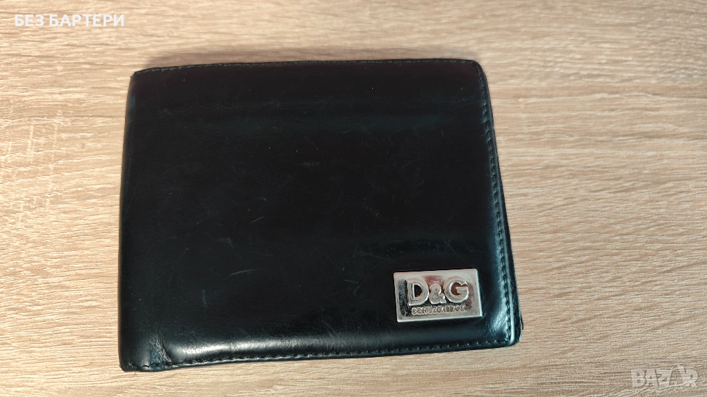 D&G портфейл от естествена кожа, снимка 1