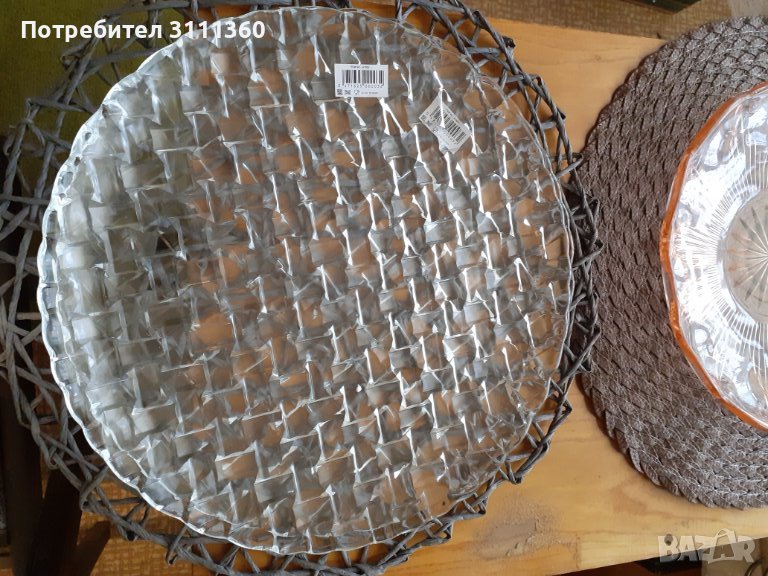 Тортени чинии- 5лв - нови, големи, снимка 1