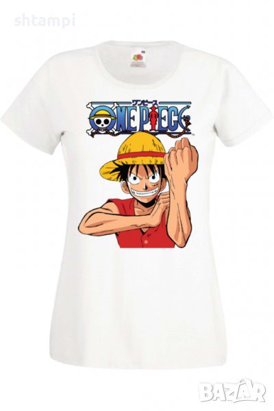 Дамска тениска One Piece 05,Анимация,игра,Празник,Повод., снимка 1