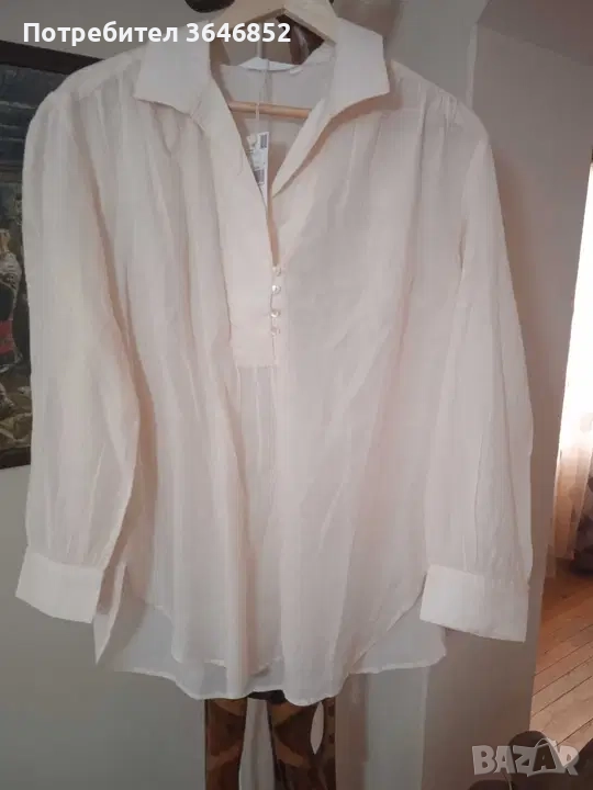 Нови дамска риза и блузка Манго, снимка 1