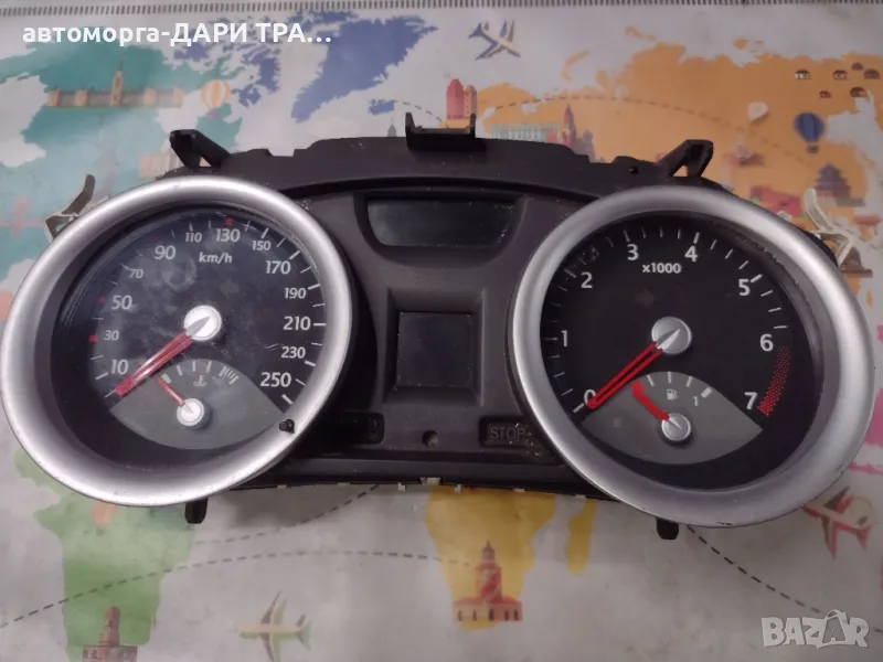 Табло уредно (километраж) за Рено Меган 2 Бензин 2004г., снимка 1