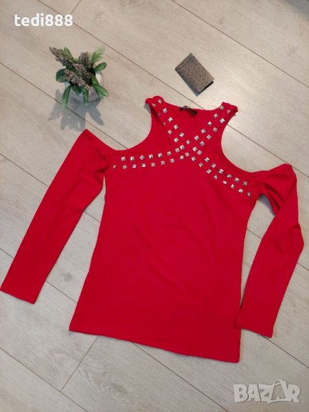 Разпродажба нова червена блузка, снимка 1