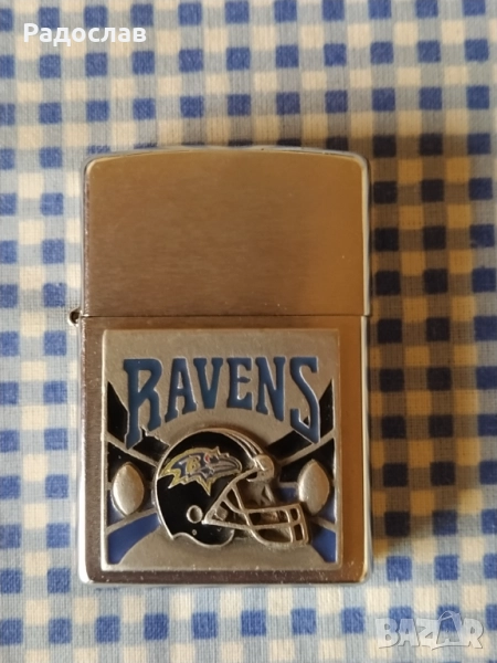 колекционерска запалка Zippo Ravens Baltimore , снимка 1