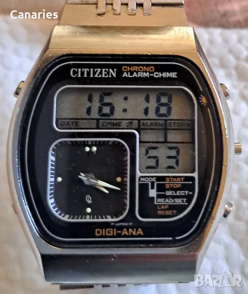 Стар часовник Citizen Digi Ana , снимка 1