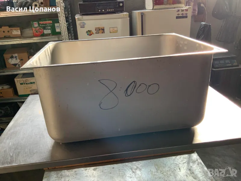 вана неръждаема 120 литра, снимка 1