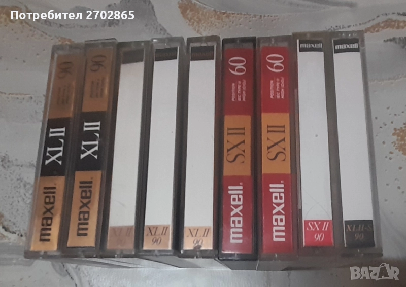 Аудио касети Maxell - хром, снимка 1