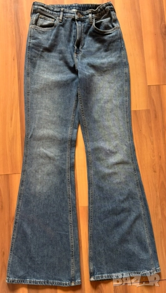 Сини flare дънки от H&M, снимка 1