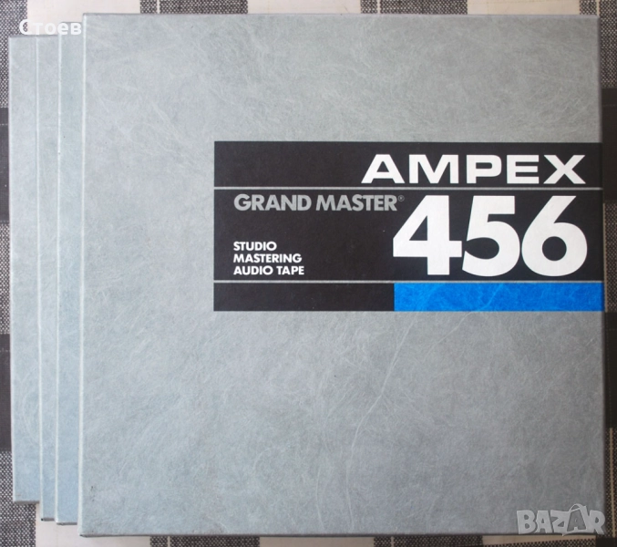 магнетофонни ролки AMPEX 26,5cm 1/4 инч нови-запечатани, снимка 1