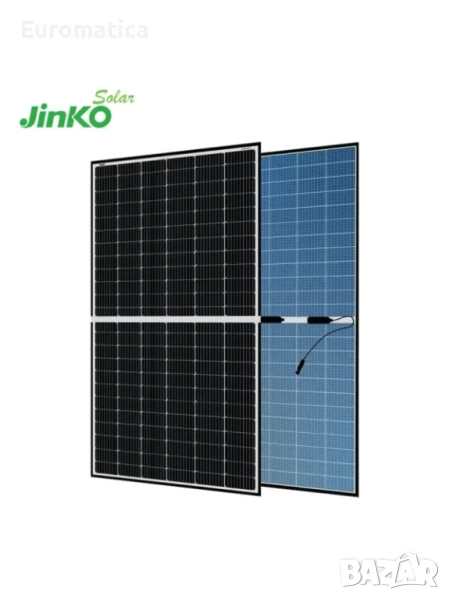  Монокристален соларен панел Jinko 585W - Half Cut - Bi-facial - N - Type, снимка 1