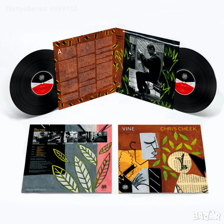 Грамофонна плоча (двойна) Chris Cheek - Vine, снимка 1