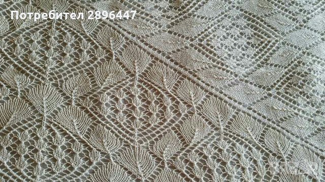 Ръчно плетиво-100% памук 200/160-за диван, спалня, маса Много красива! 