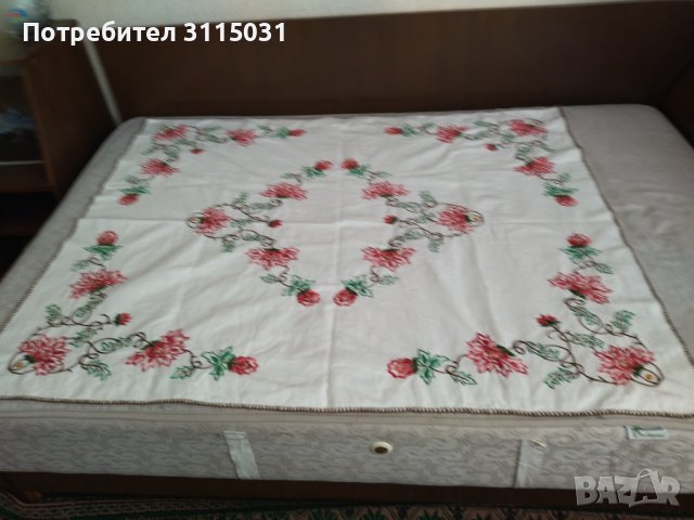 Красиви покривки за маси от ХХ век, снимка 4 - Други ценни предмети - 39108297