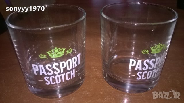 ❤️passport-2бр чаши за уиски, снимка 2 - Колекции - 27856021