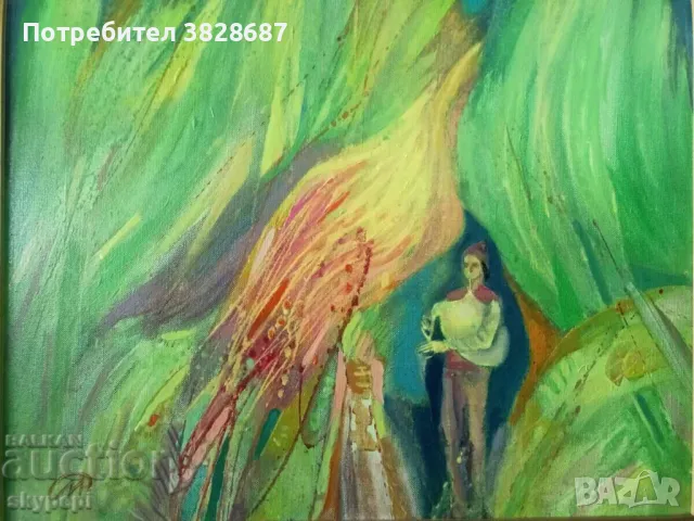 Картина,,Преживяване - I,,, снимка 2 - Картини - 48272074