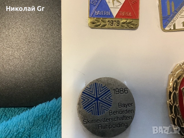 Спортни значки  Бавария и Тиролия цена за10 броя, снимка 4 - Колекции - 53085269