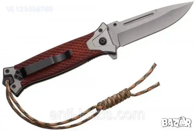 Сгъваем автоматичен Browning 364 (кафяв) -88х220, снимка 3 - Ножове - 50718992